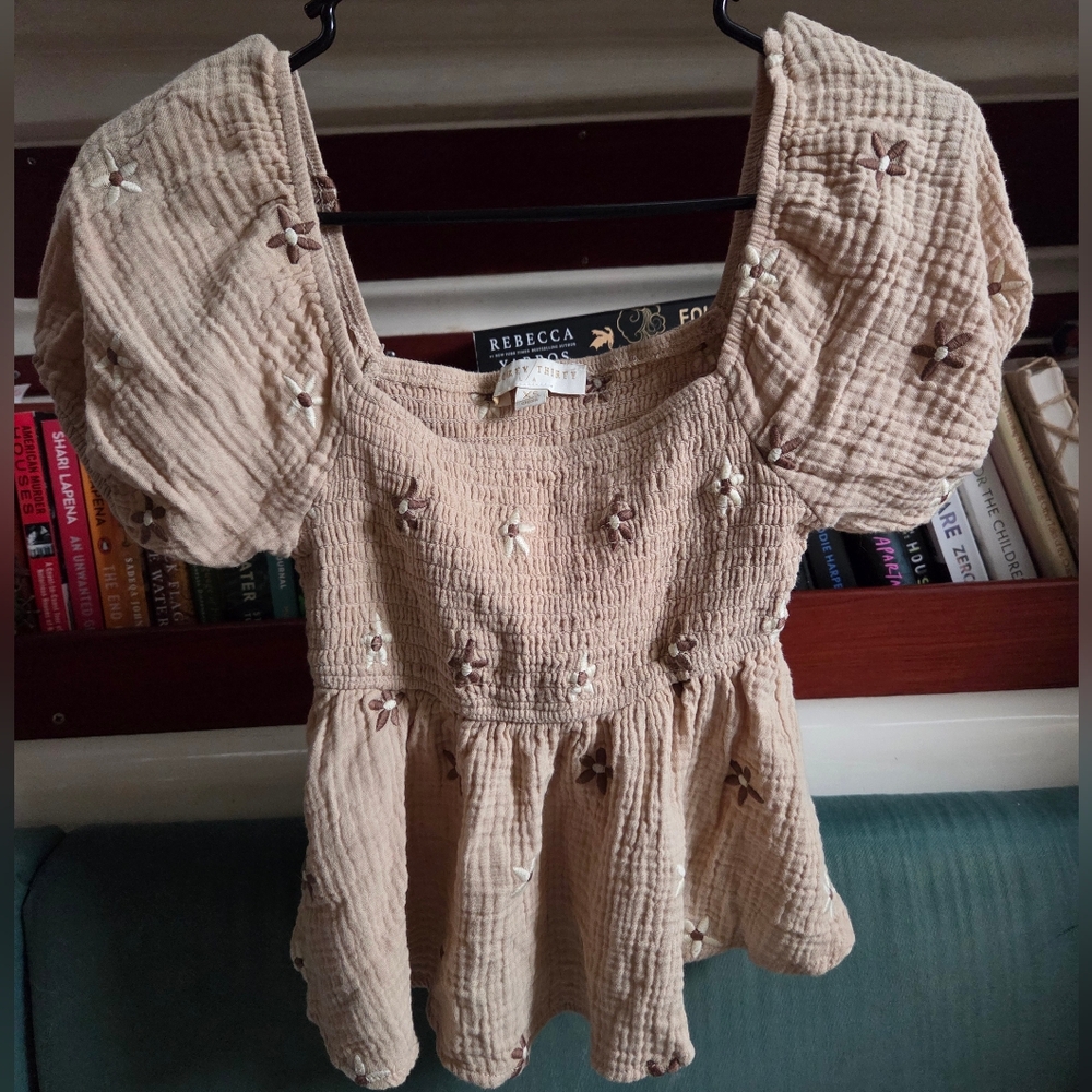 Cotton Babydoll Top